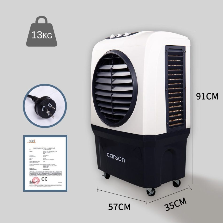 CARSON Air Cooler 4-in-1 Evaporative Portable Commercial Fan Industrial Workshop - Image 5