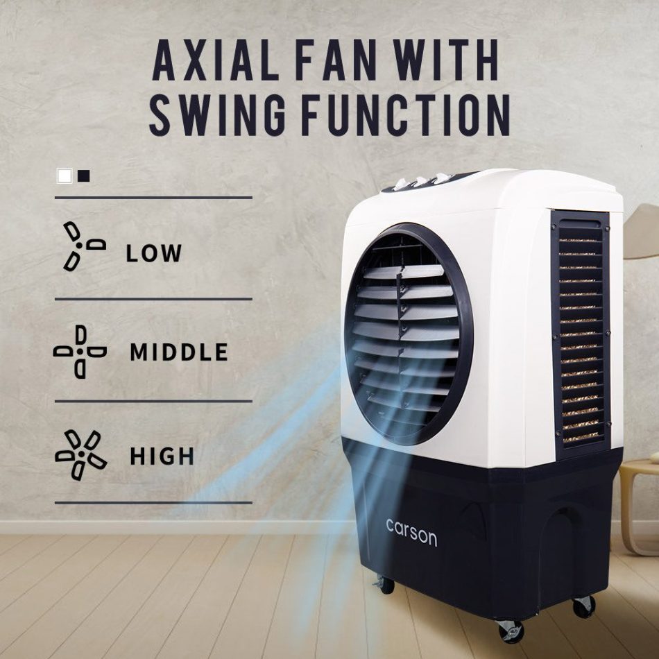 CARSON Air Cooler 4-in-1 Evaporative Portable Commercial Fan Industrial Workshop - Image 6