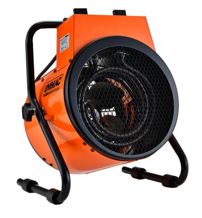 UNIMAC 2400W Electric Space Heater Portable Small Fan Workshop Warehouse Blow Industrial Heating