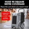 Baumr-AG 90L/day Commercial Air Dehumidifier for Mould, Portable, Stackable, LCD Display, Wheels - Image 9