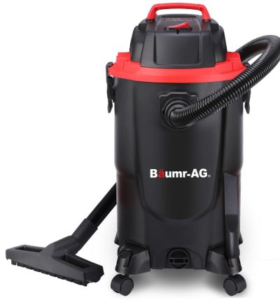 Baumr-AG 30L 1200W Wet and Dry Vacuum Cleaner, with Blower, for Car, Workshop, Carpet