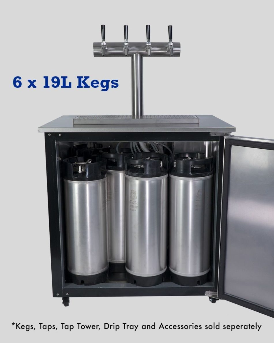 Keg King - KegMaster Solstice - 6 Keg 12volt DC Kegerator - Image 8