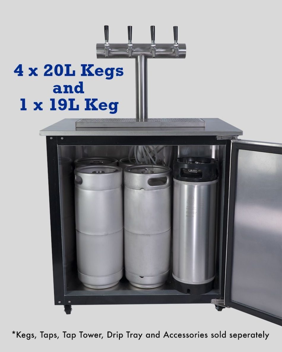 Keg King - KegMaster Solstice - 6 Keg 12volt DC Kegerator - Image 9