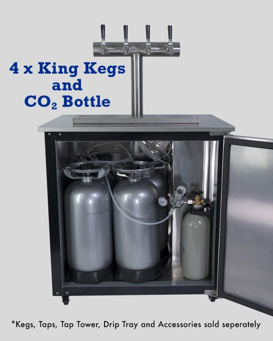Keg King - KegMaster Solstice - 6 Keg 12volt DC Kegerator - Image 12