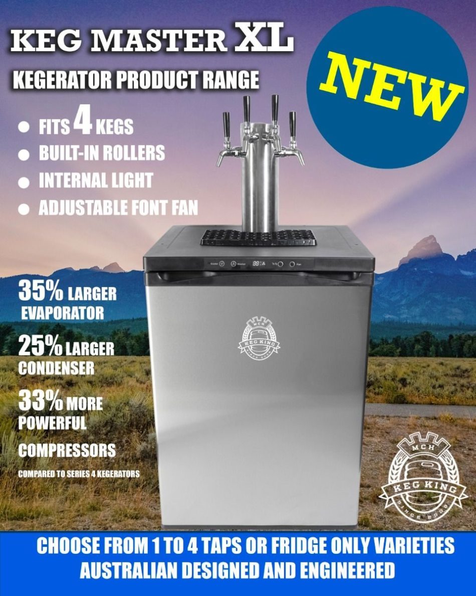Keg King - Kegmaster Series XL Kegerator - Fastap Double Tap - Image 2
