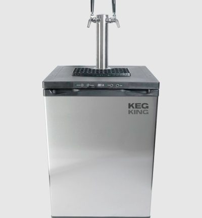 Keg King - Kegmaster Series XL Kegerator - Fastap Double Tap