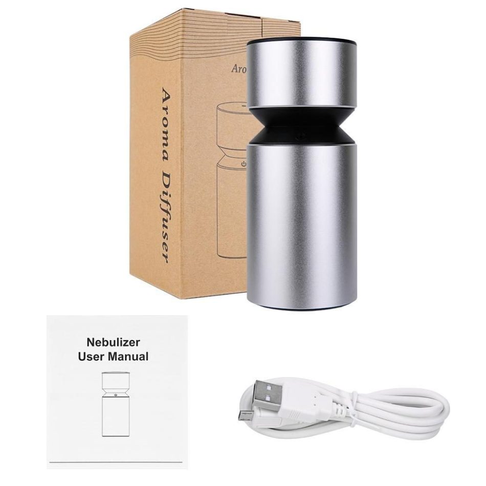 Essential Oil Car Diffuser USB Rechargeable - Aromatherapy Waterless Nebulizer - Image 3