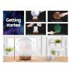 Essential Oil Aroma Diffuser - 100ml Mirror Ball 3D Fireworks Mist Humidifier - Image 6