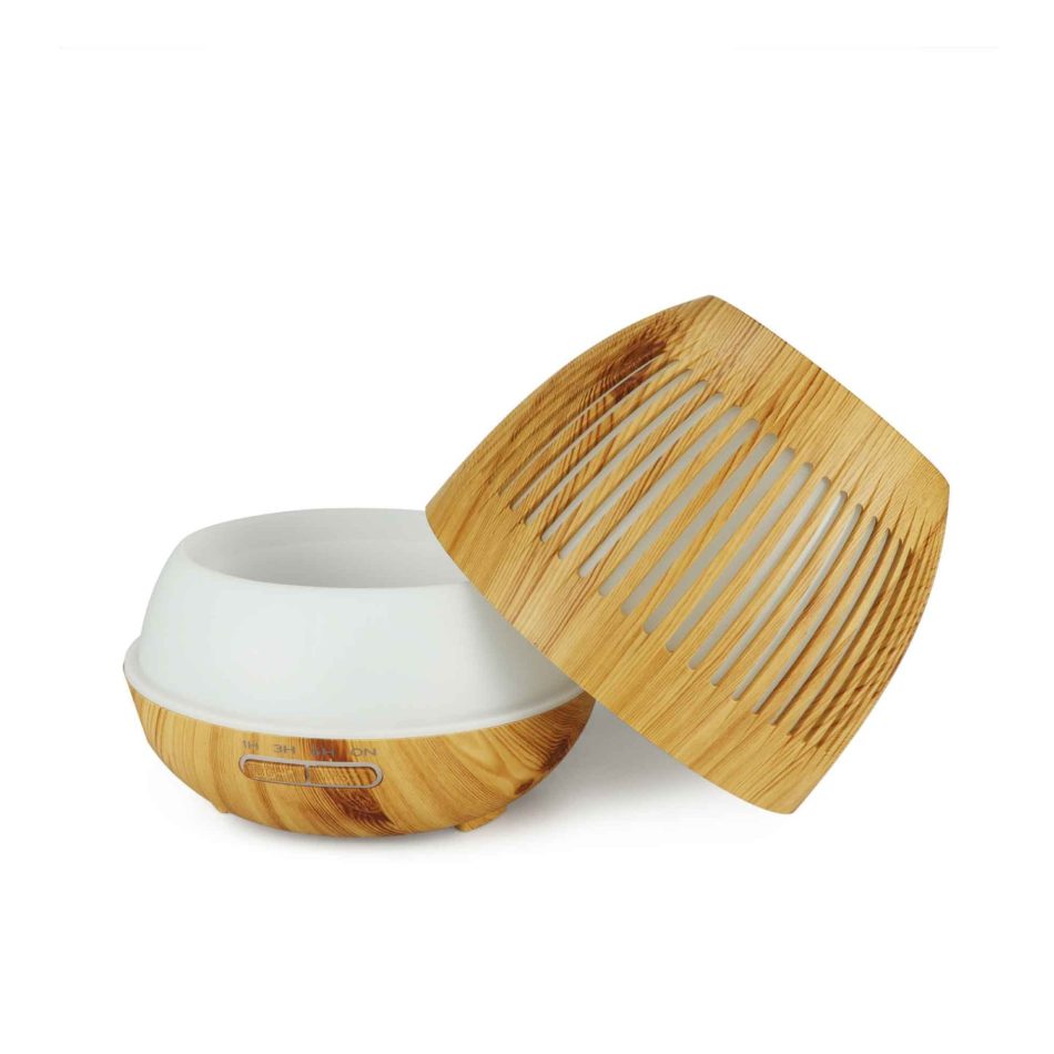 Essential Oil Aroma Diffuser and Remote - 300ml Hollow Ultrasonic Air Humidifier - Image 2