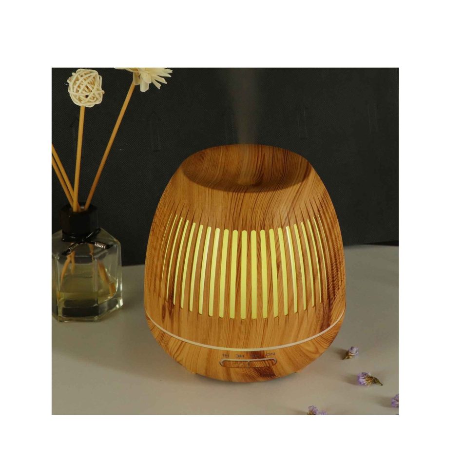 Essential Oil Aroma Diffuser and Remote - 300ml Hollow Ultrasonic Air Humidifier - Image 9