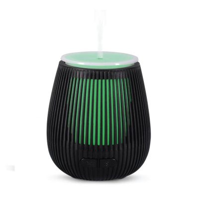 Essential Oil Aroma Diffuser USB - 100ml Black Portable Ultrasonic Car Humidifier