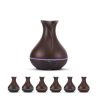 Essential Oil Aroma Diffuser and Remote - 400ml Tulip Dark Ultrasonic Humidifier - Image 2