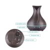 Essential Oil Aroma Diffuser and Remote - 400ml Tulip Dark Ultrasonic Humidifier - Image 3