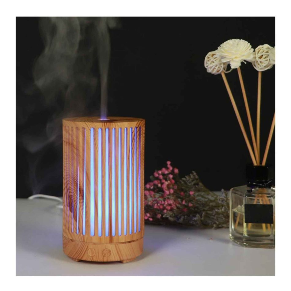 Essential Oil Aroma Diffuser - 200ml Remote Cylinder Aromatherapy Air Humidifier - Image 8