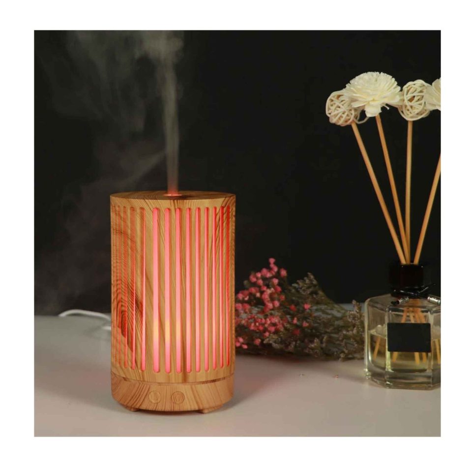 Essential Oil Aroma Diffuser - 200ml Remote Cylinder Aromatherapy Air Humidifier - Image 10