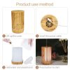 Essential Oil Aroma Diffuser - 200ml Remote Cylinder Aromatherapy Air Humidifier - Image 12