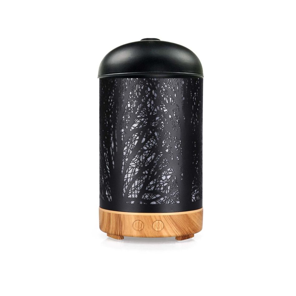 Essential Oil Aroma and Remote Diffuser - 100ml Metal Art Air Mist Humidifier - Image 6