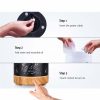 Essential Oil Aroma and Remote Diffuser - 100ml Metal Art Air Mist Humidifier - Image 10