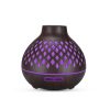 Essential Oil Aroma Diffuser and Remote - 400ml Hollowed Wood Mist Humidifier - Image 4