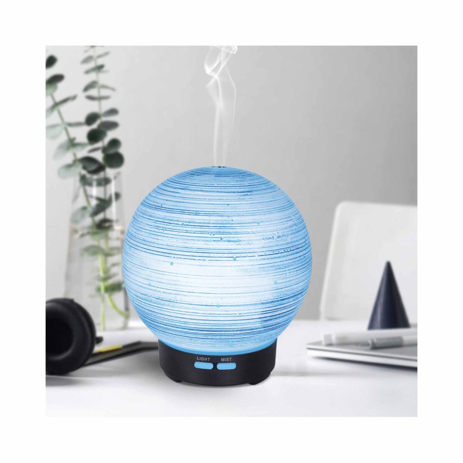 Essential Oil Aroma Diffuser - 100ml Ball Aromatherapy Ultrasonic Humidifier - Image 4