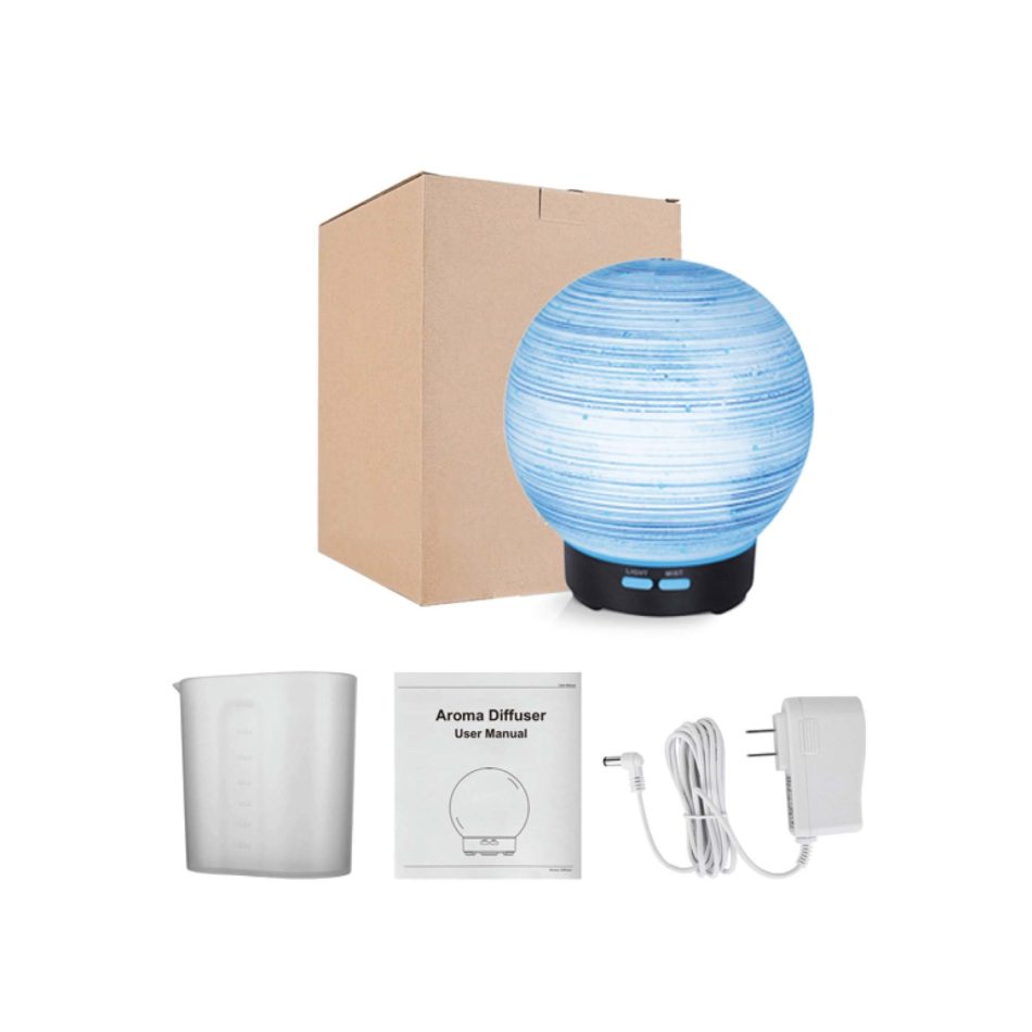 Essential Oil Aroma Diffuser - 100ml Ball Aromatherapy Ultrasonic Humidifier - Image 8