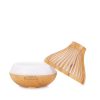 Essential Oil Aroma Diffuser and Remote - 500ml Flat Top Wood Mist Humidifier - Image 2