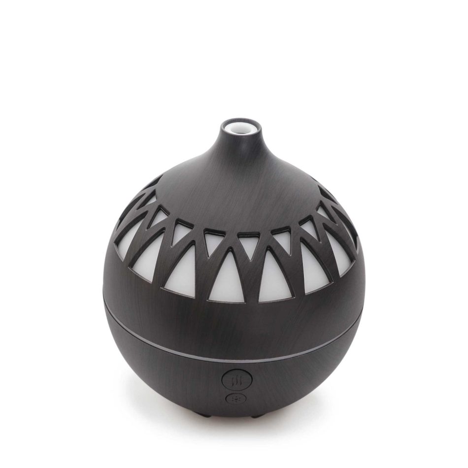 Essential Oil Aroma Diffuser - 180ml USB LED Dark Wood Mist Humidifier - Image 4