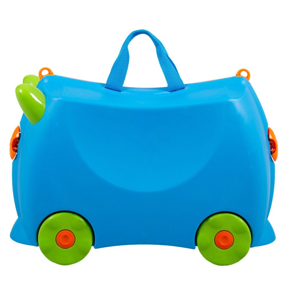 Kiddicare Bon Voyage Kids Ride On Suitcase Luggage Blue - Image 3