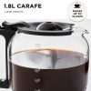 Morphy Richards Verve Filtered Coffee Maker With Timer - Black - Image 2