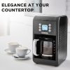Morphy Richards Verve Filtered Coffee Maker With Timer - Black - Image 8