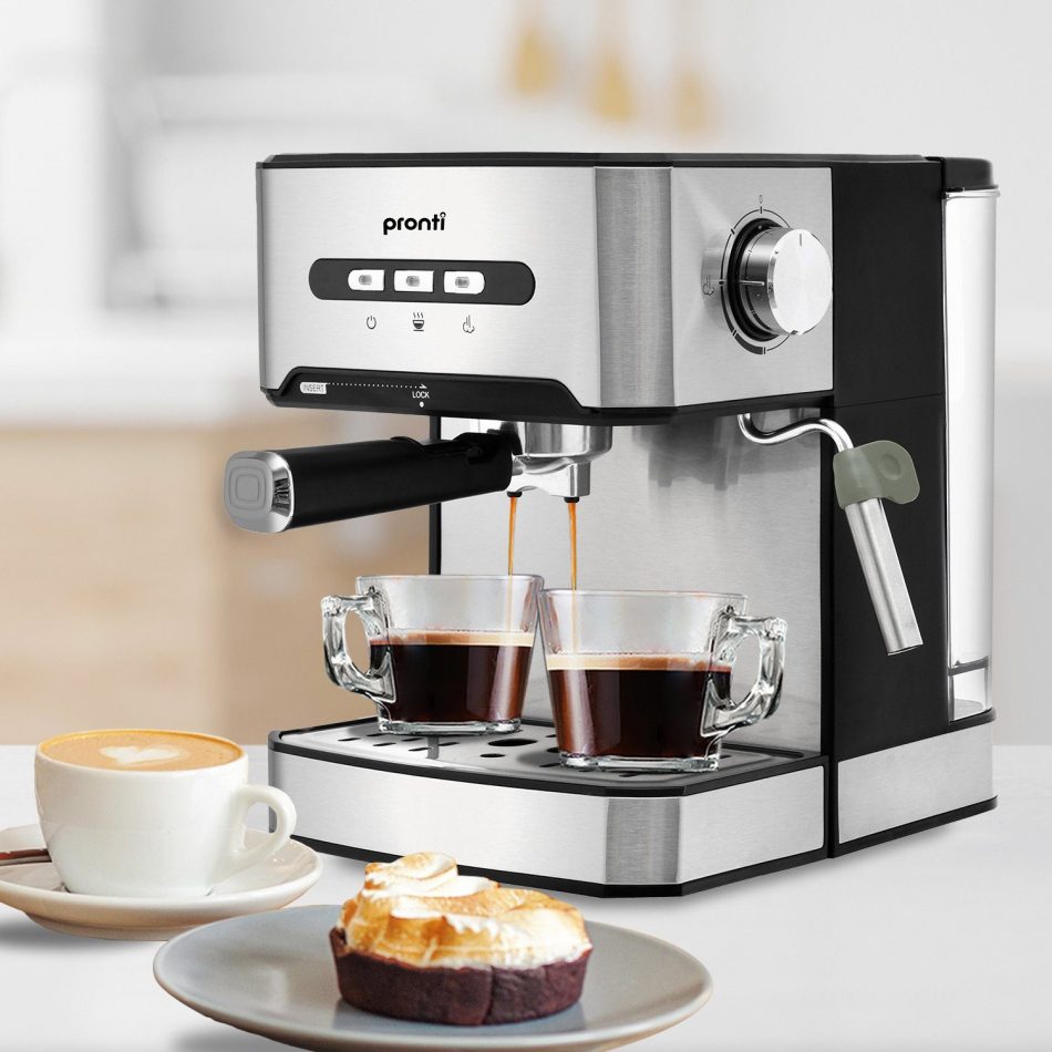 Pronti 1.6L Automatic Coffee Espresso Machine with Steam Frother - Image 8