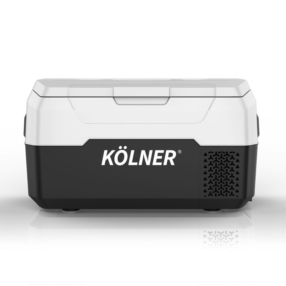 Kolner 20l Portable Fridge Freezer Cooler 12/24/240v Camping Refrigerator Black - Image 2