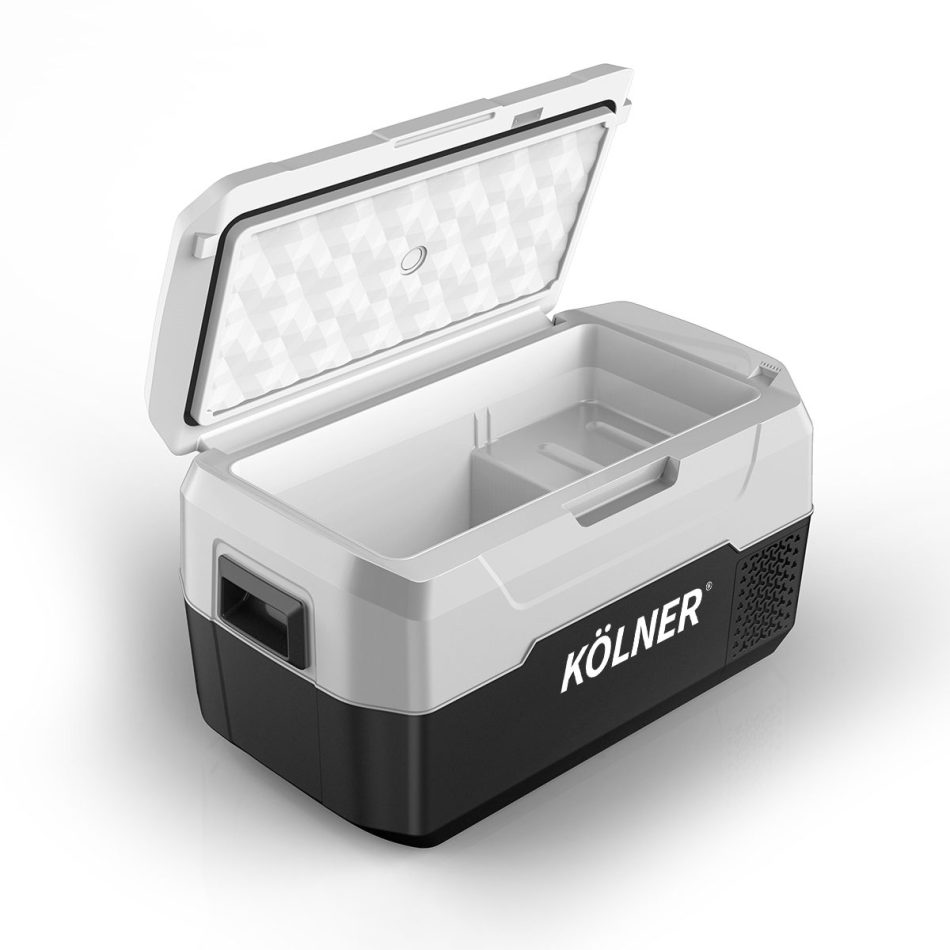 Kolner 20l Portable Fridge Freezer Cooler 12/24/240v Camping Refrigerator Black - Image 3