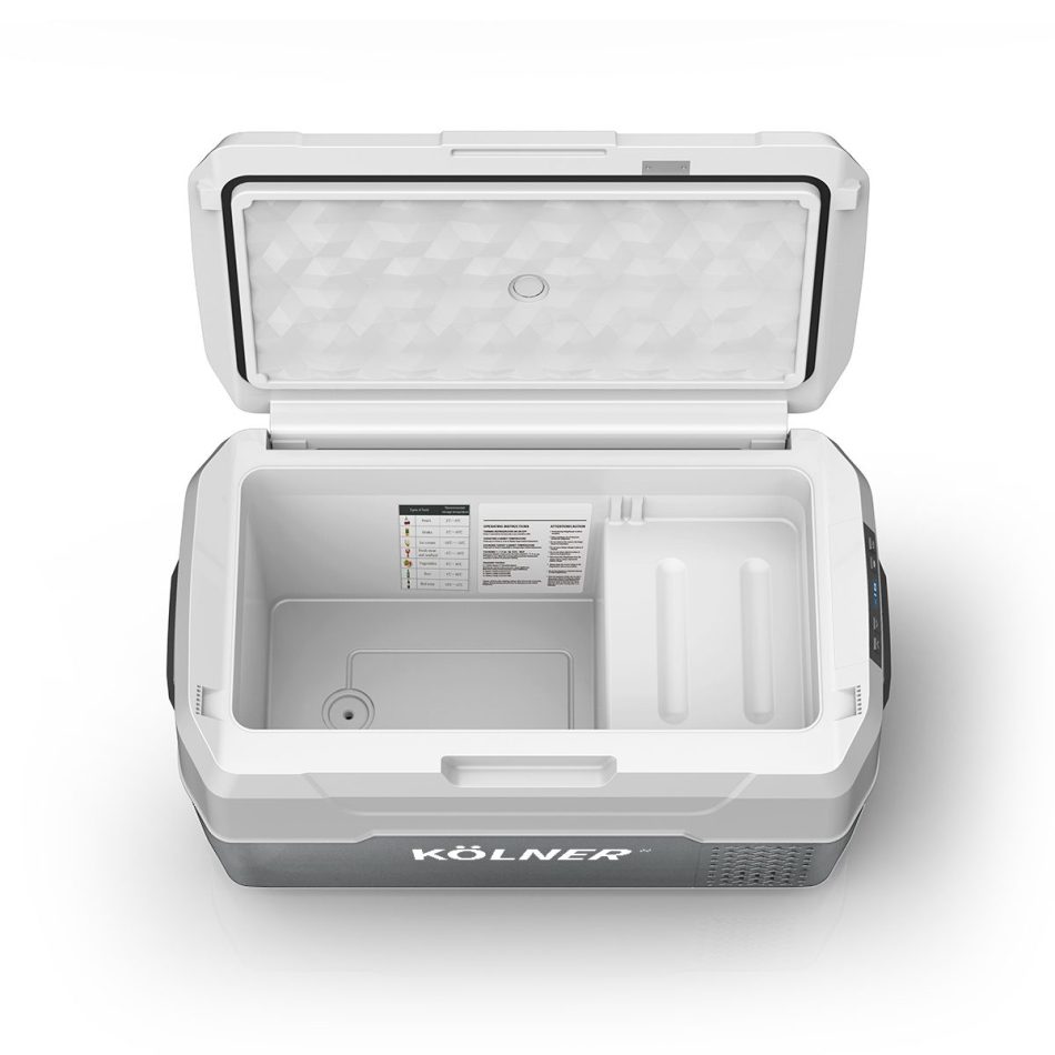 Kolner 20l Fridge Freezer Cooler 12/24/240v Camping Portable Kolner Esky Refrigerator - Grey - Image 5