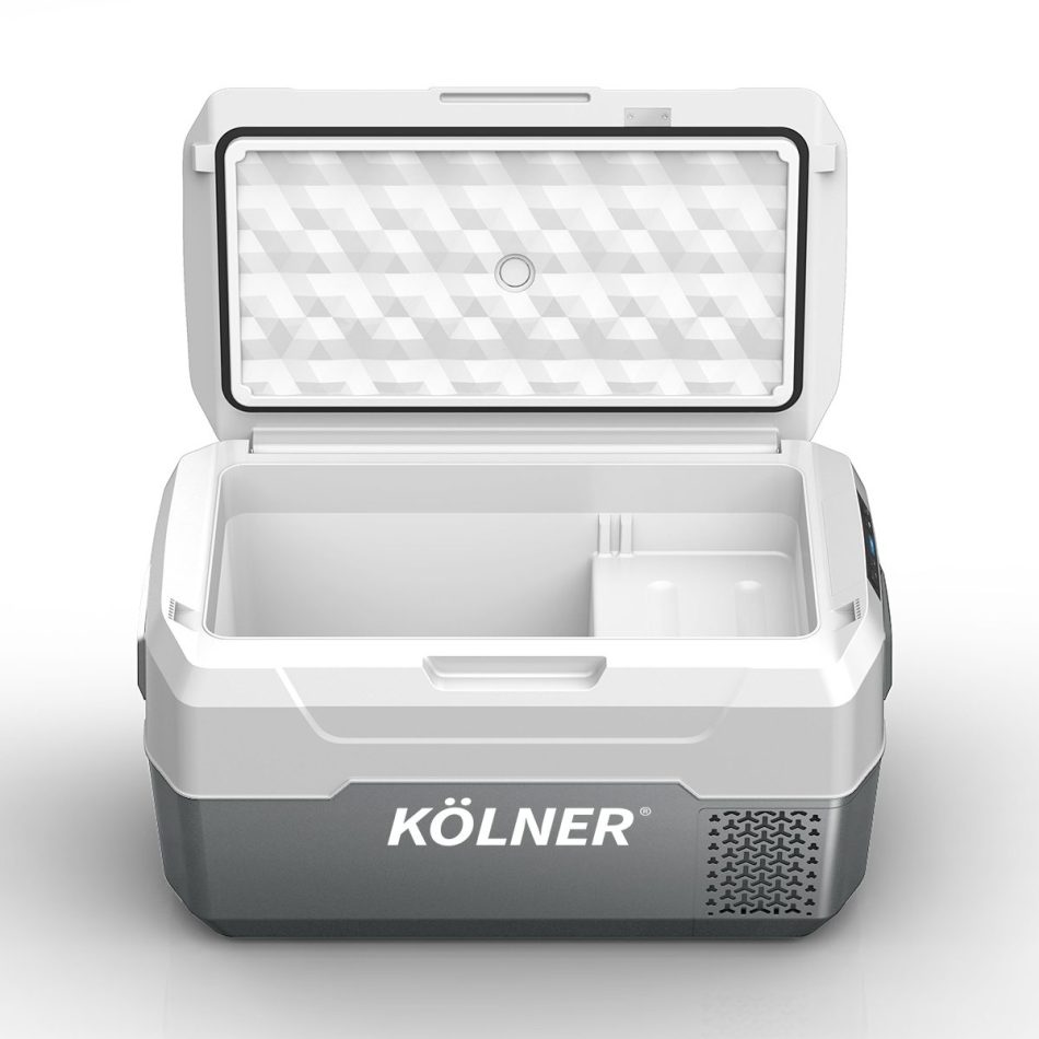Kolner 20l Fridge Freezer Cooler 12/24/240v Camping Portable Kolner Esky Refrigerator - Grey - Image 6