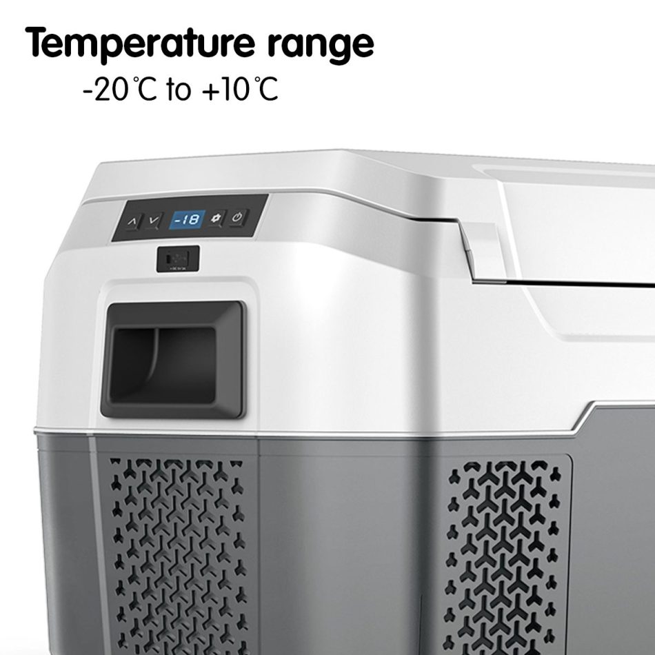 Kolner 20l Fridge Freezer Cooler 12/24/240v Camping Portable Kolner Esky Refrigerator - Grey - Image 9