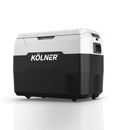 Kolner 40l Fridge Freezer Cooler 12/24/240v Camping Portable Esky Refrigerator - Black