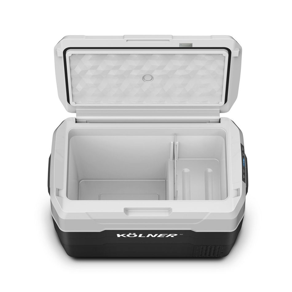 Kolner 40l Fridge Freezer Cooler 12/24/240v Camping Portable Esky Refrigerator - Black - Image 5