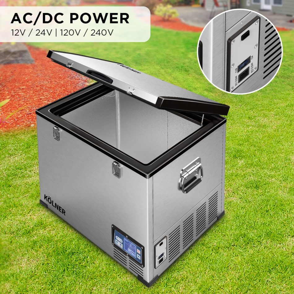 Kolner 95l Portable Fridge Chest Freezer With Lcd Panel - Rv Vehicle Camping Refrigerator - Image 9