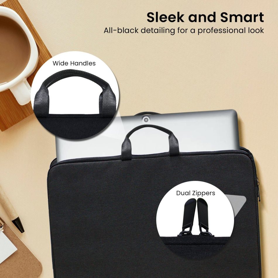 Klika Water-Resistant Laptop Sleeve Bag for 13.3” Laptops - Image 7