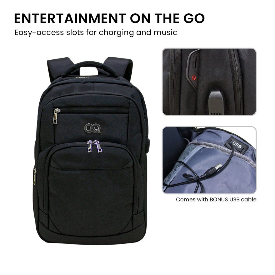 Klika Large Water-Resistant Travel Laptop Backpack - Image 9