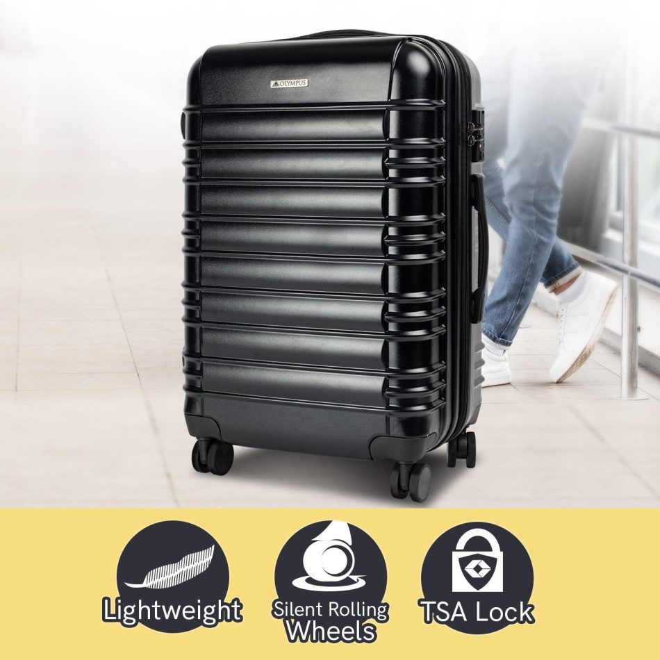 Olympus Noctis Suitcase 20in Hard Shell ABS+PC - Stygian Black - Image 11