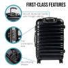 Olympus Noctis Suitcase 20in Hard Shell ABS+PC - Stygian Black - Image 12