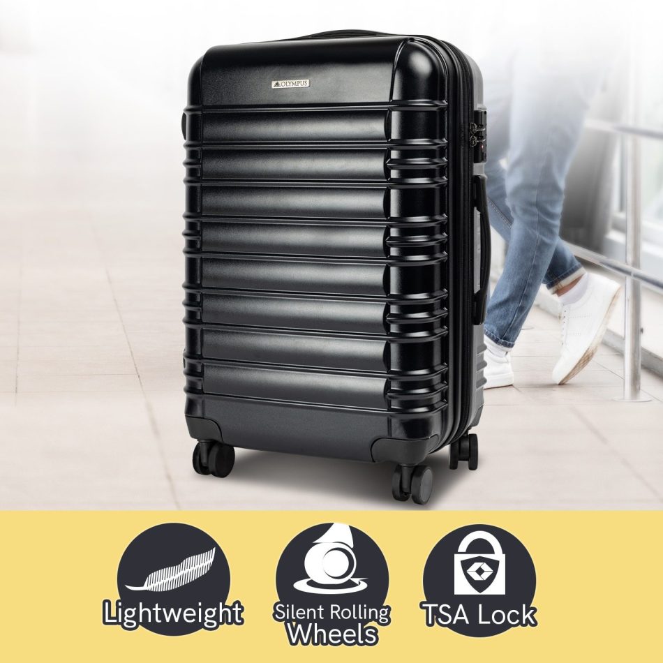 Olympus Noctis Suitcase 28in Hard Shell ABS+PC - Stygian Black - Image 3