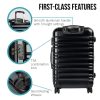 Olympus Noctis Suitcase 28in Hard Shell ABS+PC - Stygian Black - Image 4