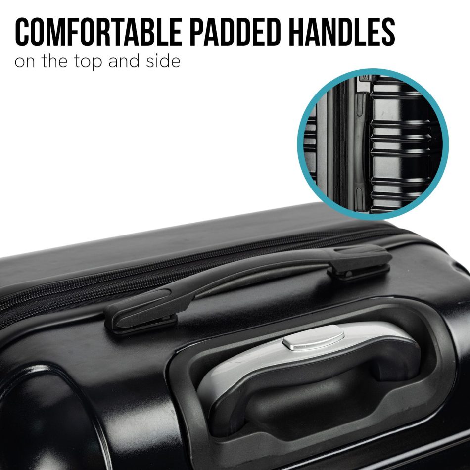 Olympus Noctis Suitcase 28in Hard Shell ABS+PC - Stygian Black - Image 7