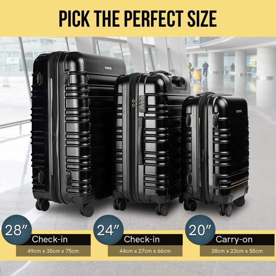 Olympus Noctis Suitcase 28in Hard Shell ABS+PC - Stygian Black - Image 11