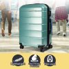 Olympus Artemis 24in Hard Shell Suitcase ABS+PC  Electric Teal - Image 3