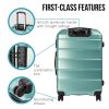 Olympus Artemis 24in Hard Shell Suitcase ABS+PC  Electric Teal - Image 4