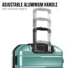 Olympus Artemis 24in Hard Shell Suitcase ABS+PC  Electric Teal - Image 5